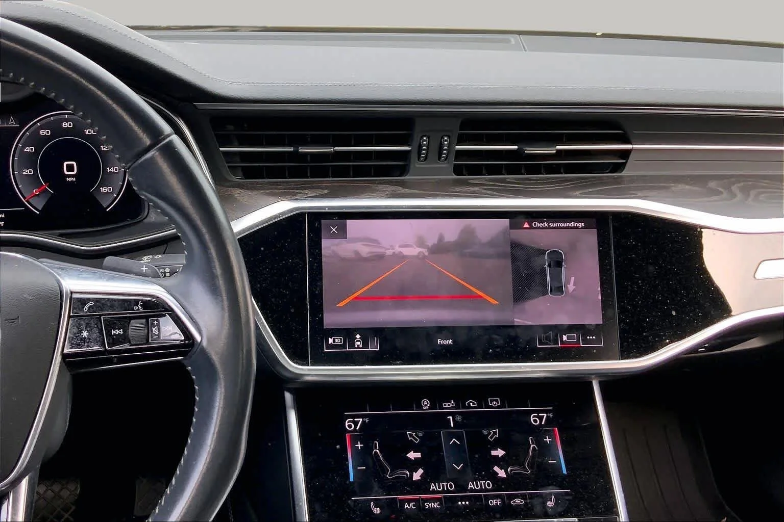 Used 2019 Daytona Gray Pearl Effect Audi Premium Plus image 7