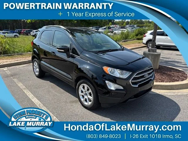 Used 2018 Shadow Black Ford SE image 1