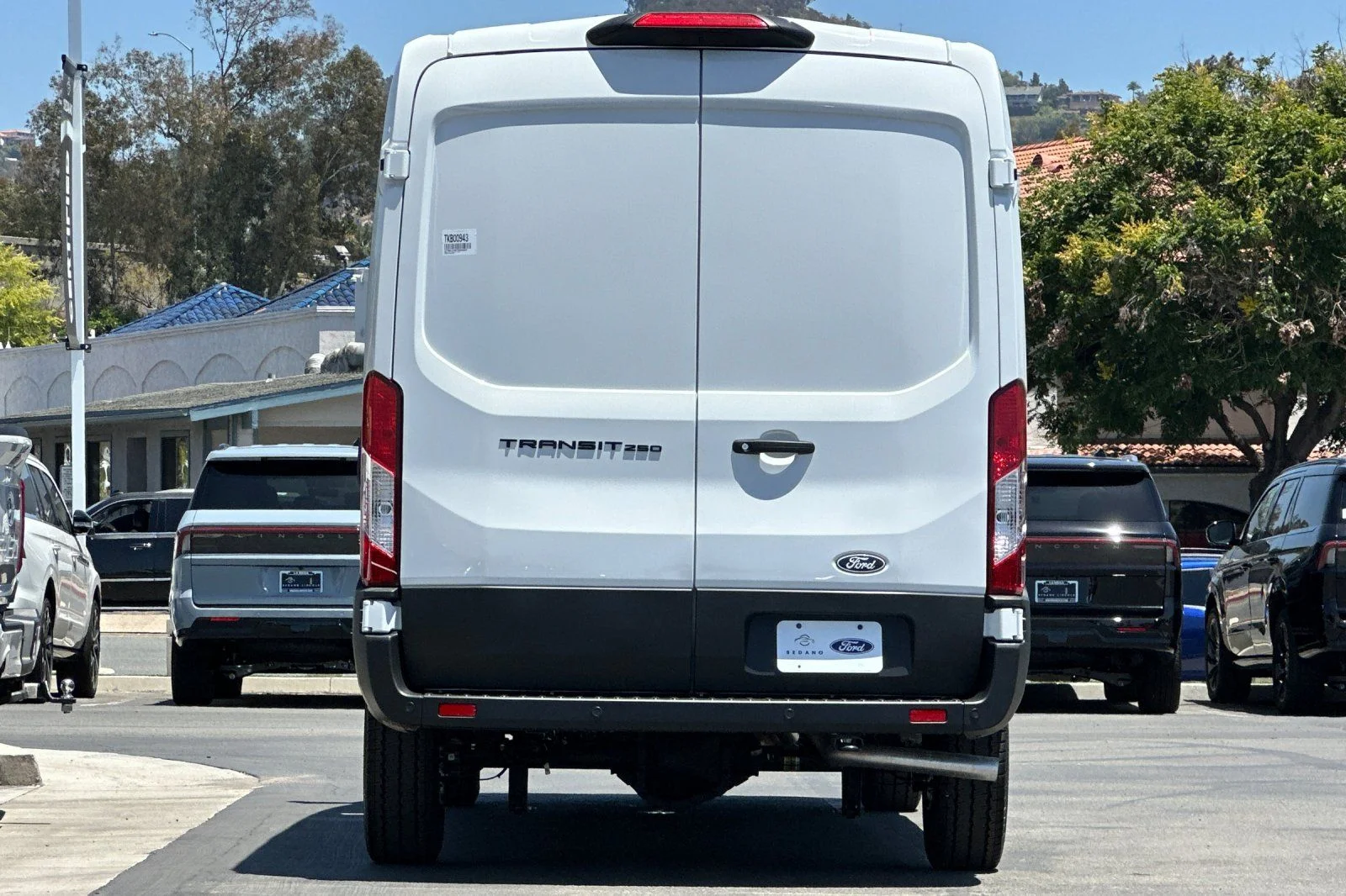 New 2026 Oxford White Ford Cargo Van image 4