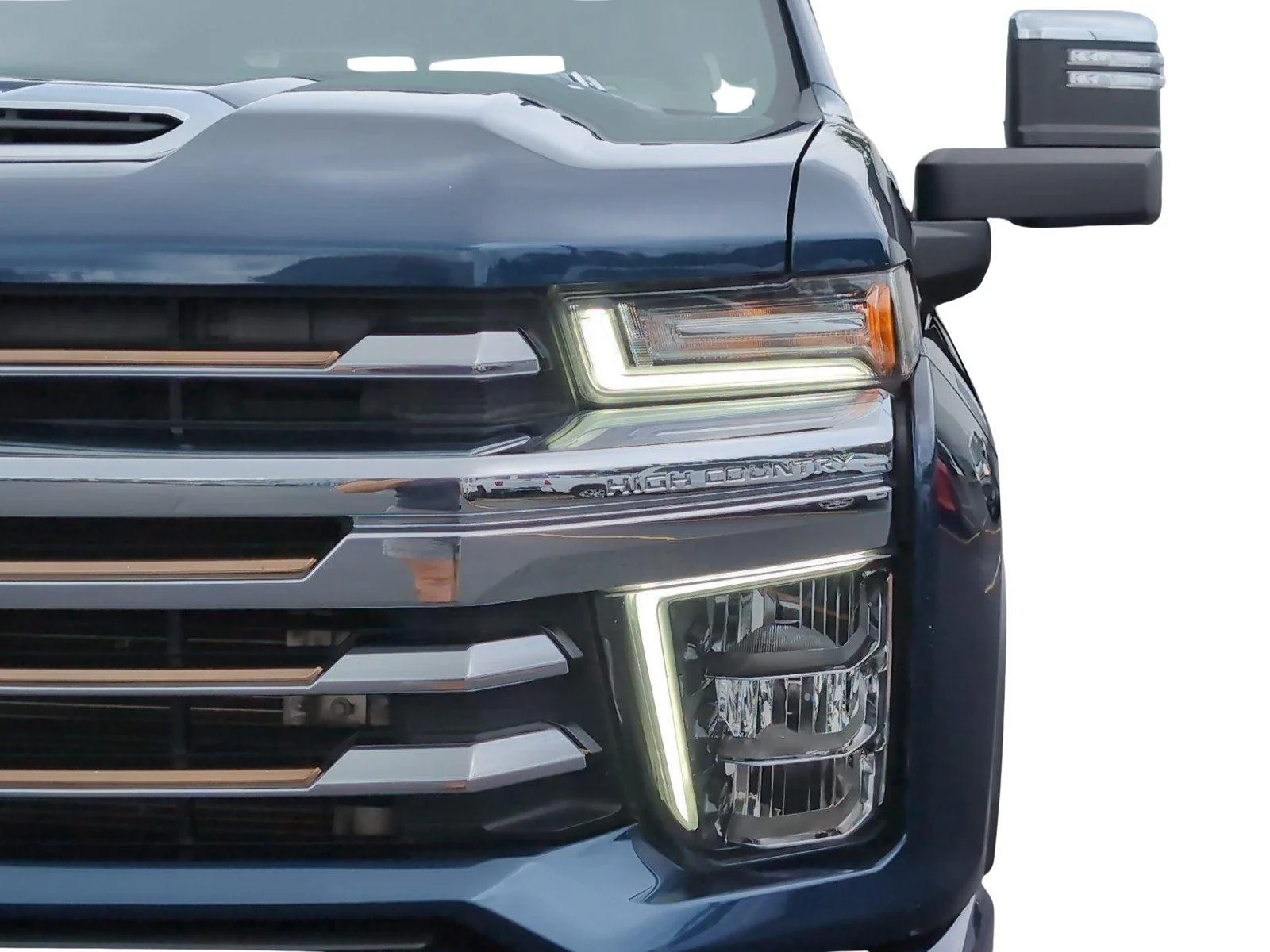 Used 2022 Northsky Blue Metallic Chevrolet High Country image 15