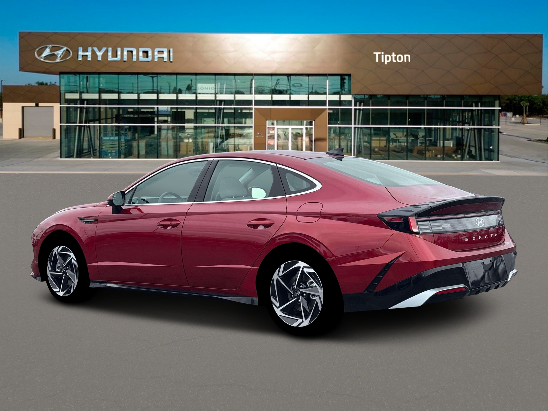 New 2026 Red Hyundai SEL Sport image 4