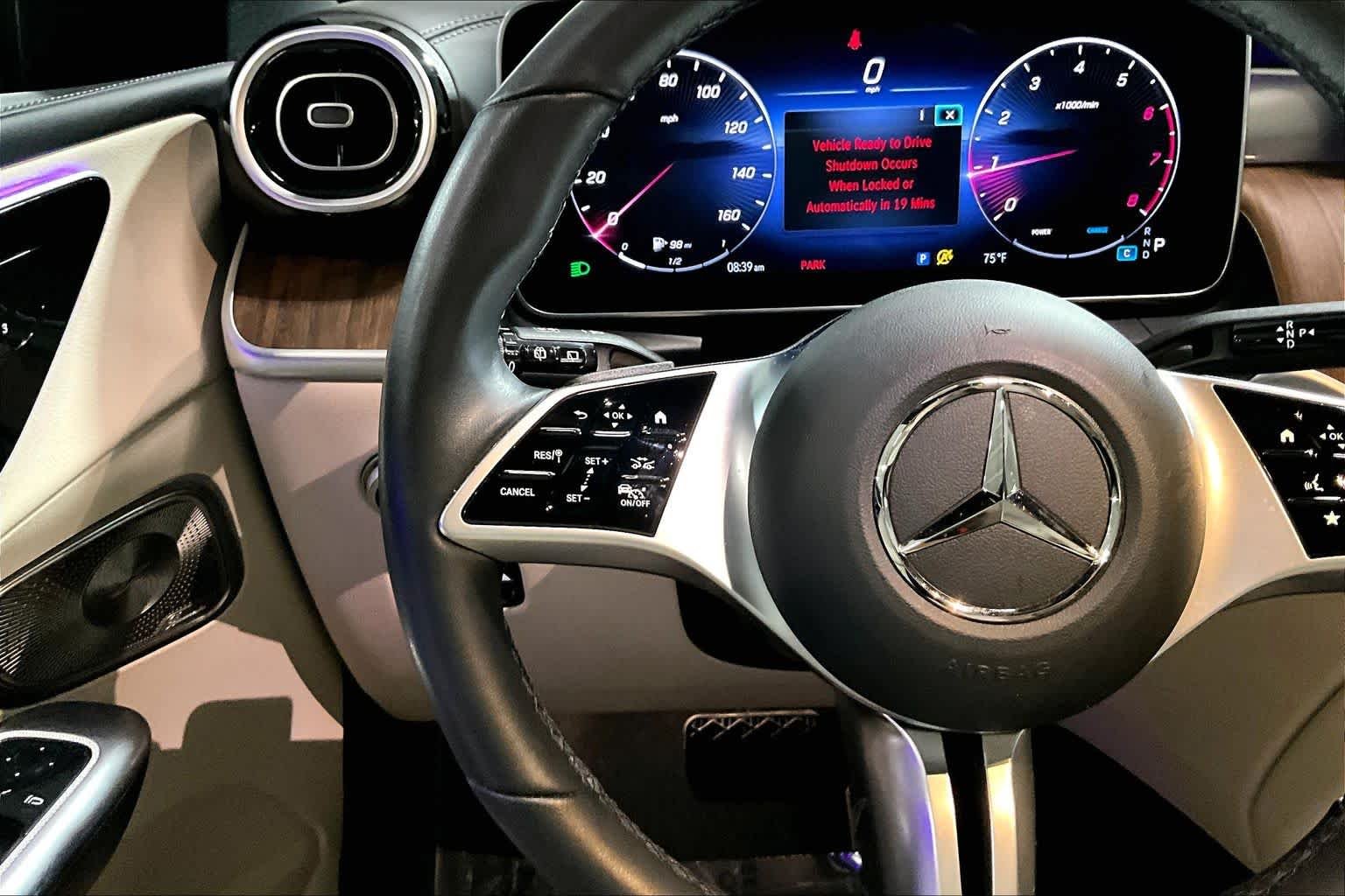 Used 2024 Nautical Blue Metallic Mercedes-Benz GLC 300 image 24