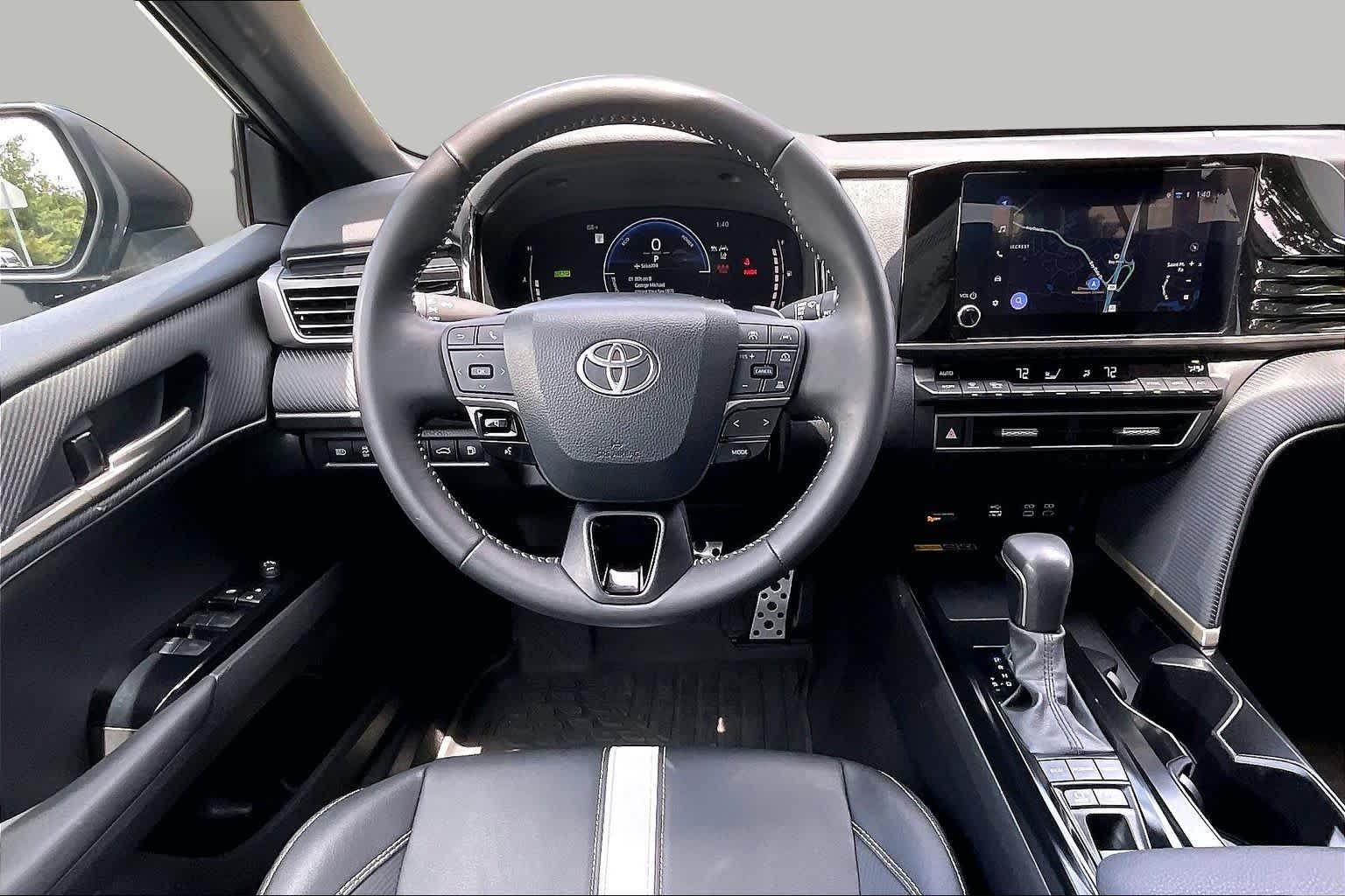 Used 2025 Midnight Black Metallic Toyota SE image 5