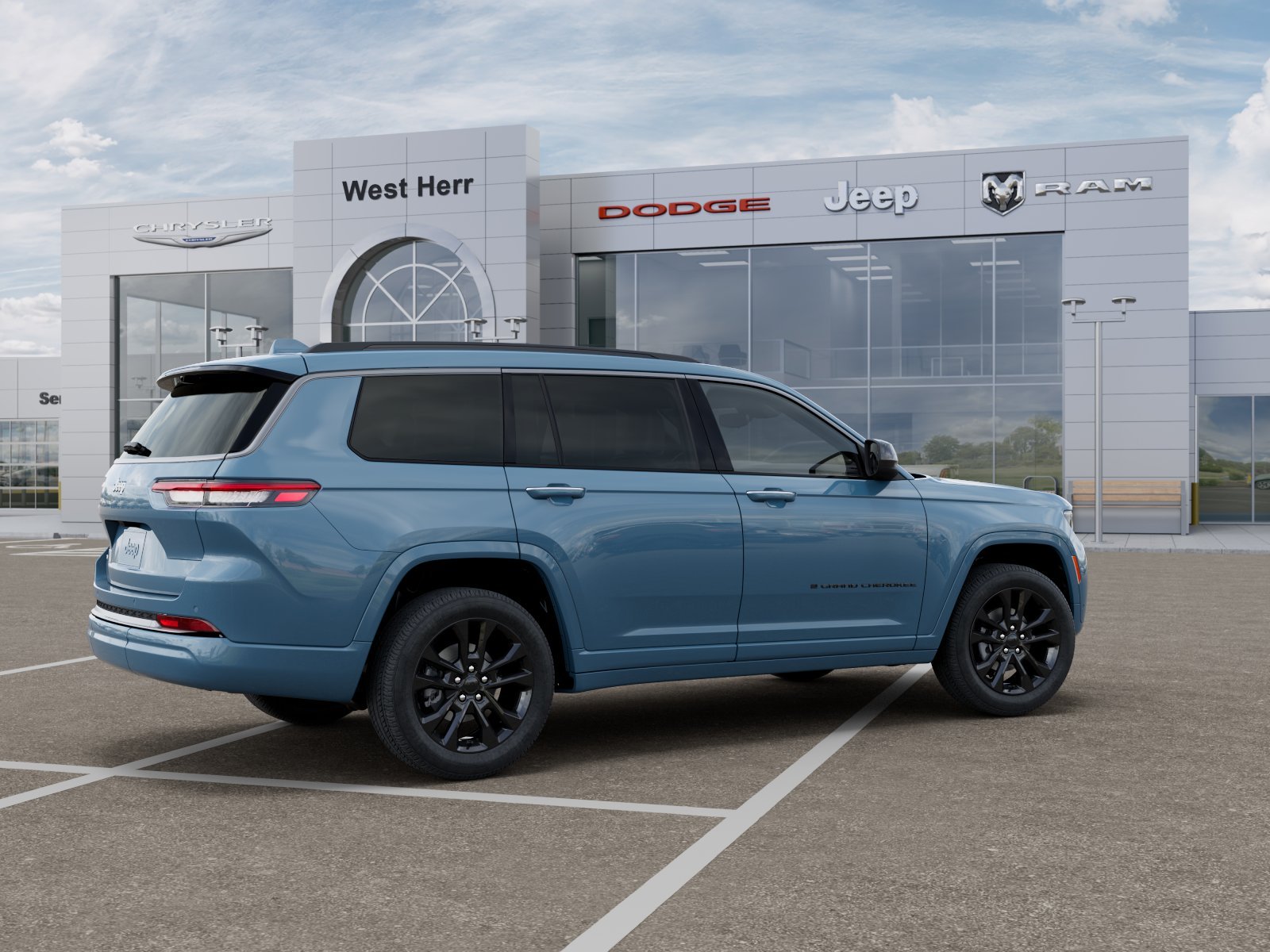 New 2026 Steel Blue Exterior Paint Jeep Limited Reserve image 4