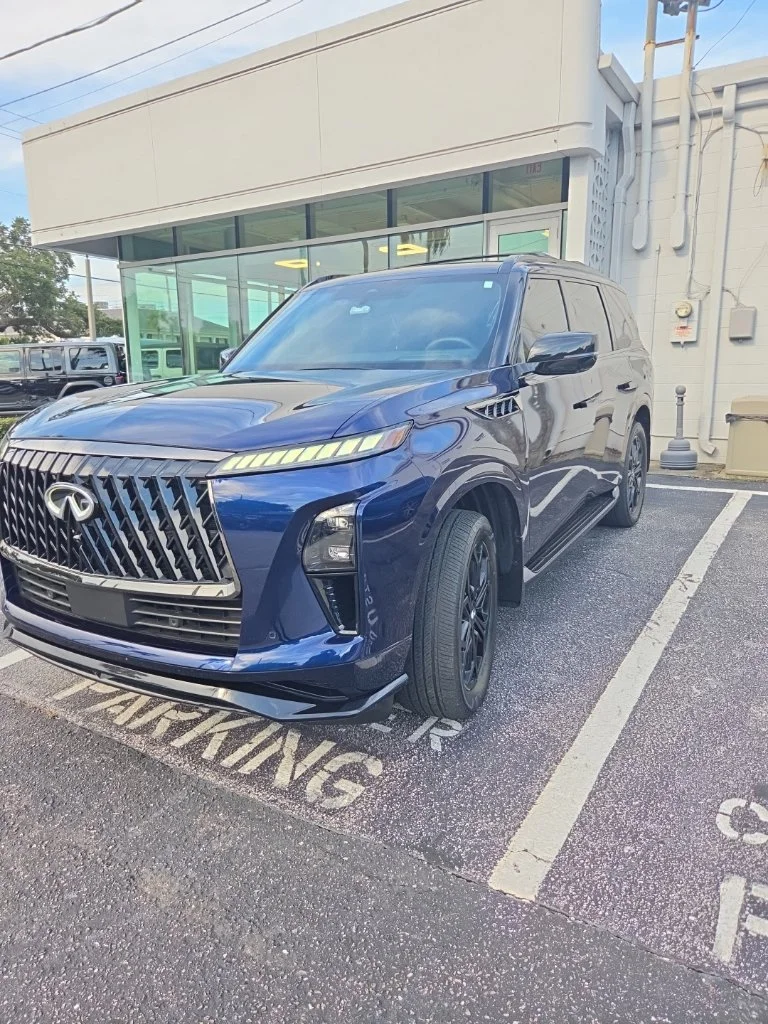 Used 2026 Blue INFINITI SPORT image 2