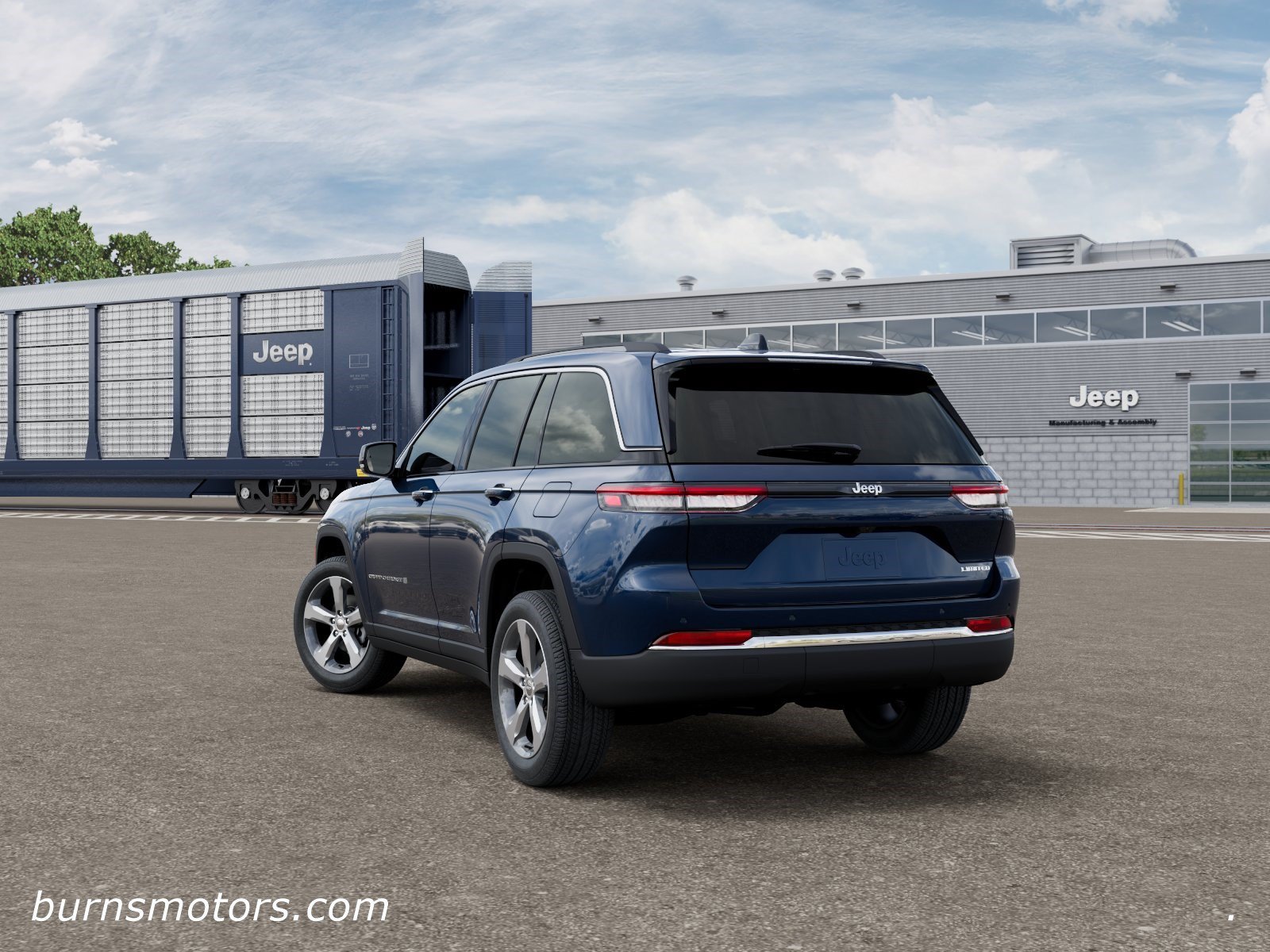 New 2026 Fathom Blue Pearl-Coat Exterior Paint Jeep Limited image 3