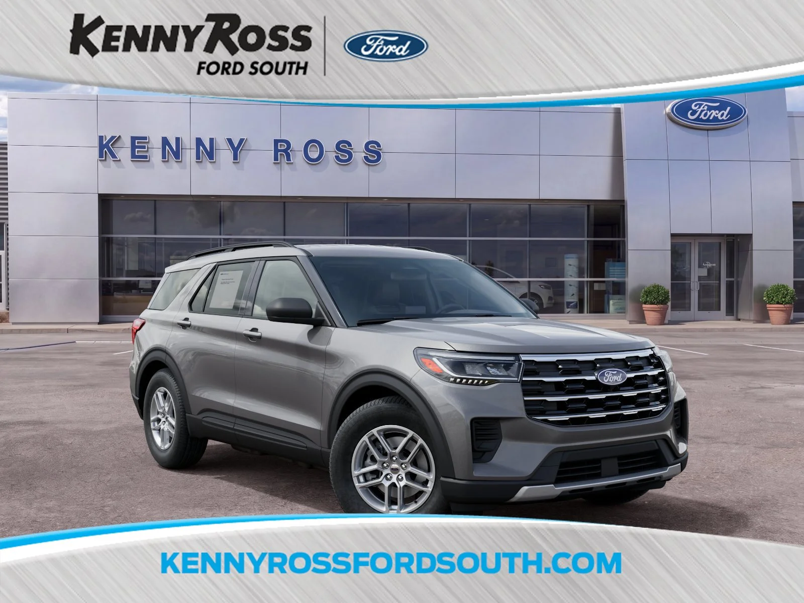 New 2027 Carbonized Gray Metallic Ford Active image 1