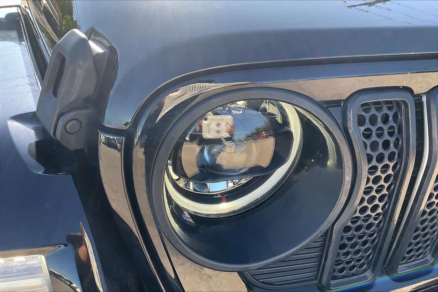 Used 2024 Black Clearcoat Jeep Sahara image 26