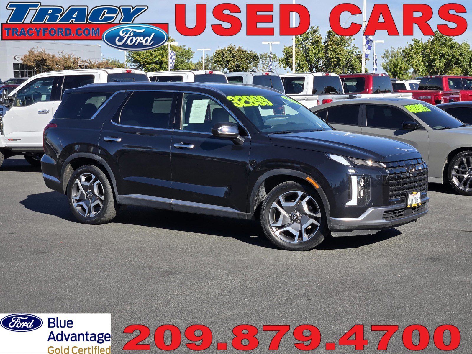 Used 2024 Moonlight Cloud Hyundai SEL 7P image 1