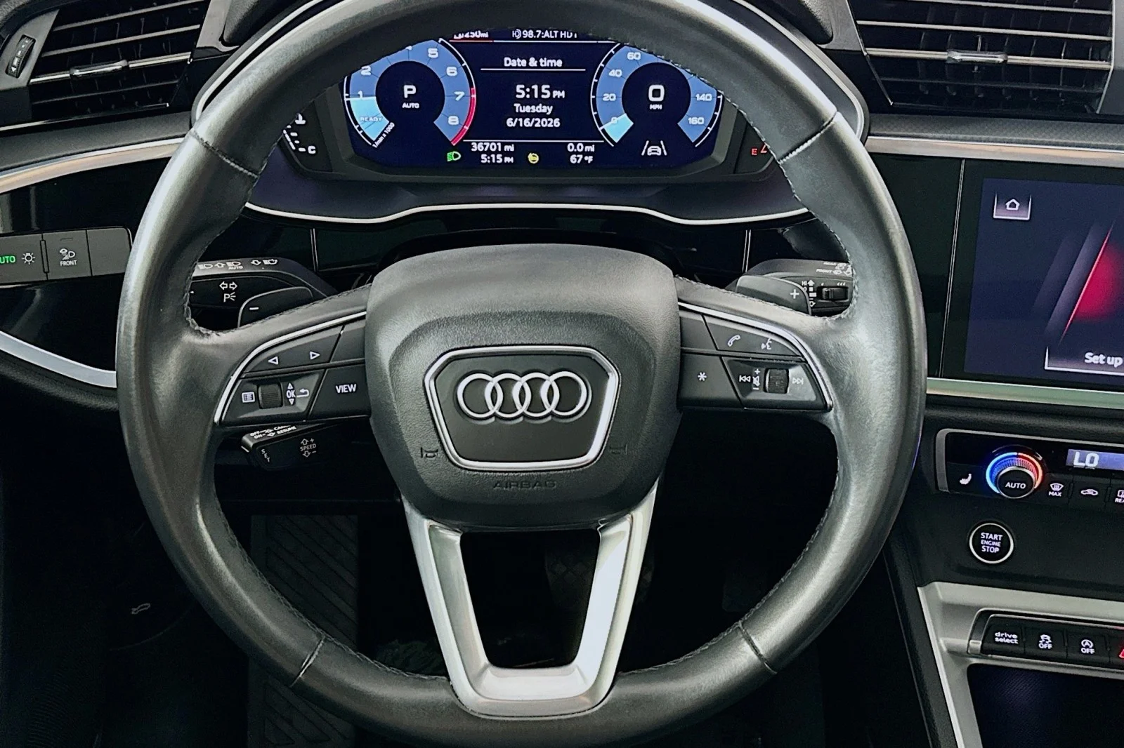 Used 2023 Glacier White Metallic Audi S line Premium image 19