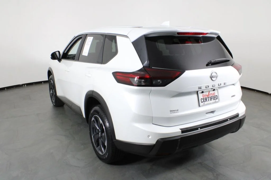 Certified Used 2025 White Nissan SV image 16