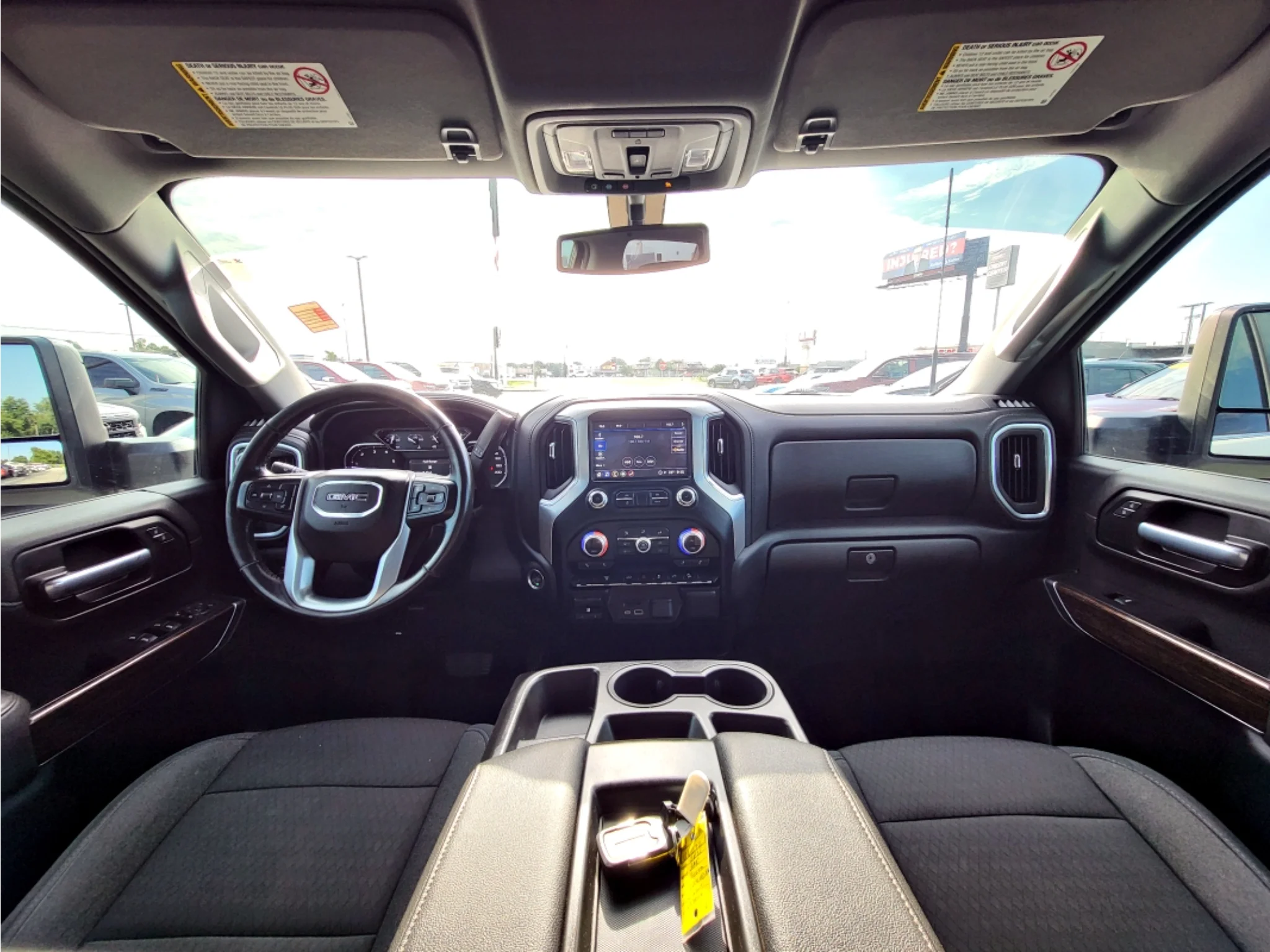 Used 2021 Summit White GMC SLE image 10