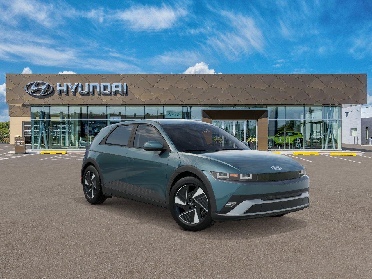 New 2026 Green Hyundai SE image 2