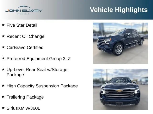 Used 2023 Blue Chevrolet High Country image 4