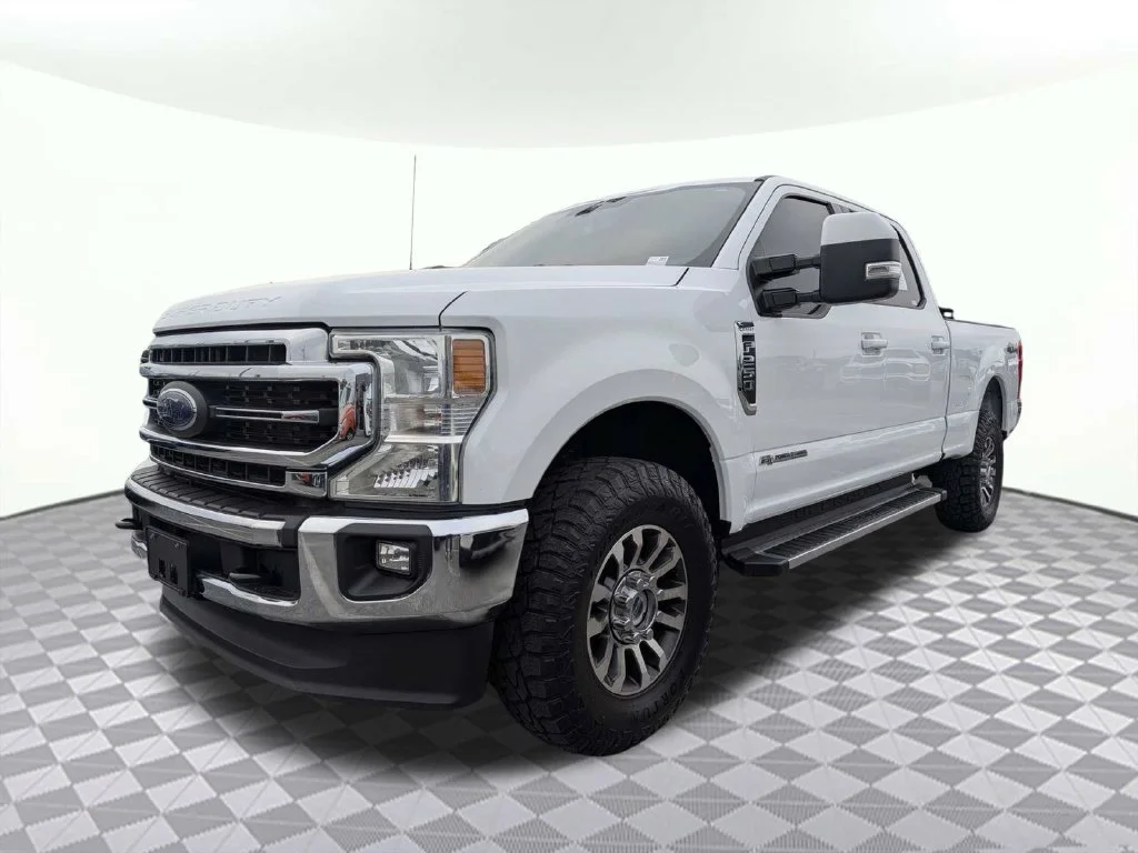 Used 2022 Oxford White Ford Lariat image 7