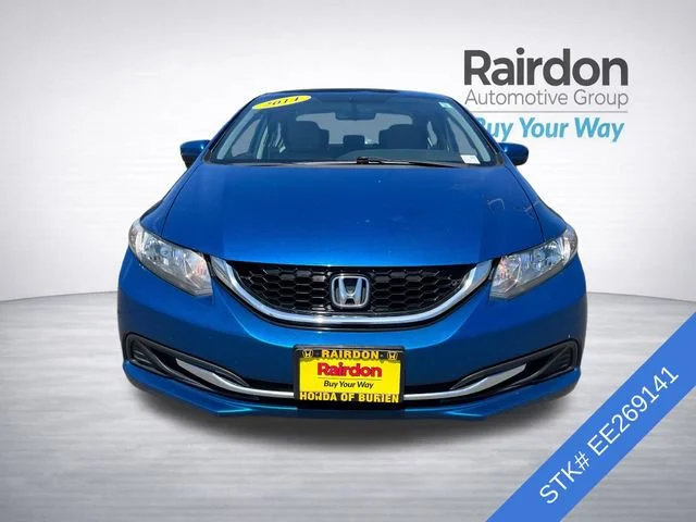 Used 2014 Honda Civic EX with VIN 19XFB2F87EE269141 for sale in Burien, WA