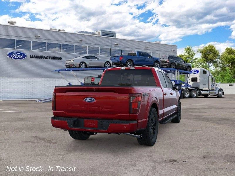 New 2026 Ruby Red Metallic Tinted Clearcoat Ford XLT image 8