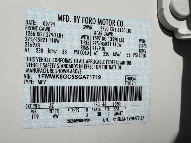 Used 2025 Star White Ford ST image 50