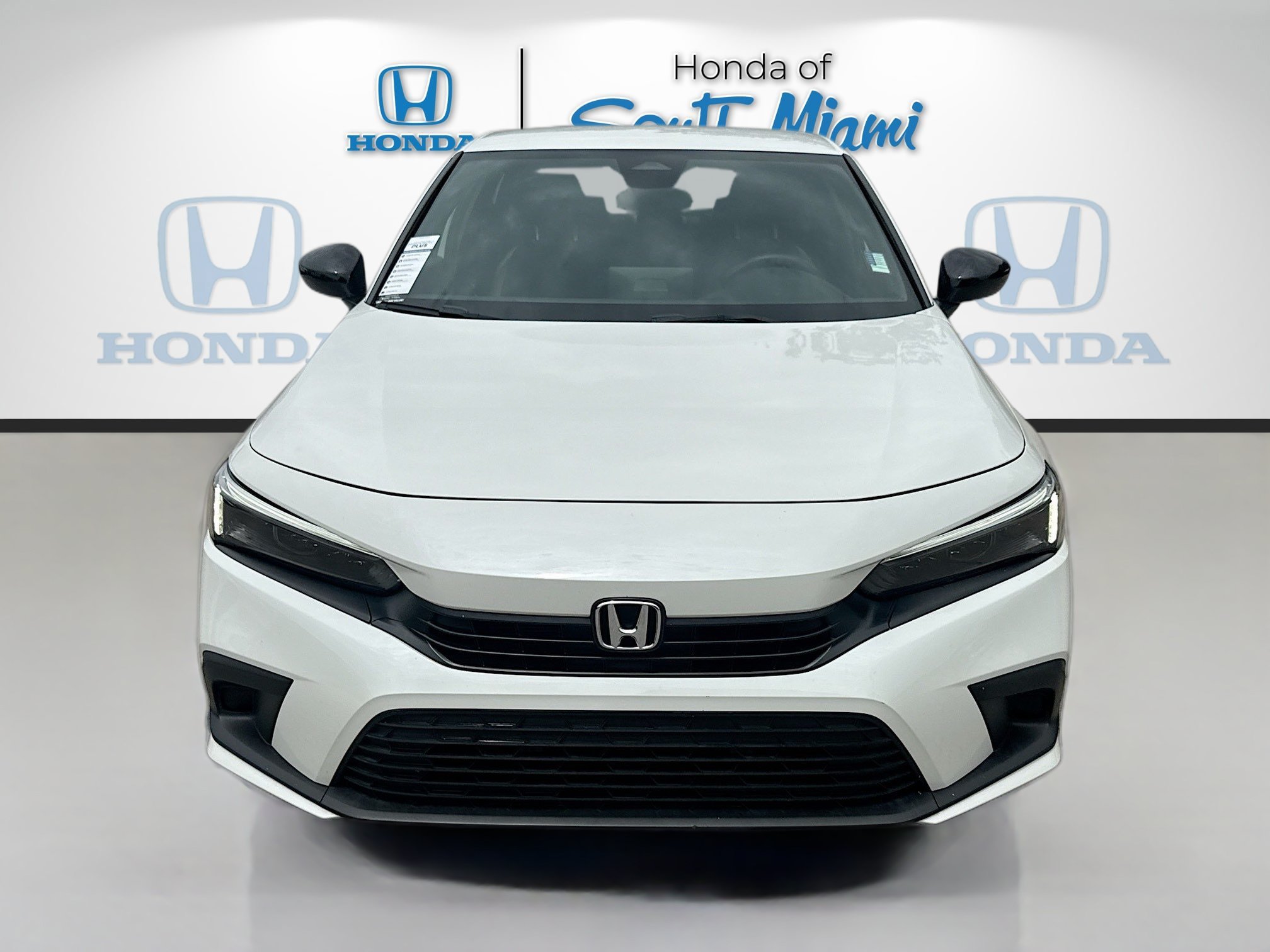 Used 2024 Platinum White Pearl Honda Sport image 2