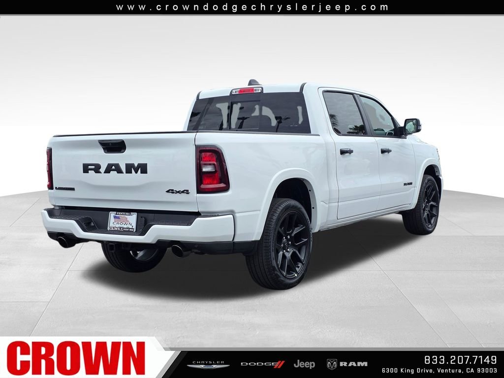 New 2026 Bright White Clear-Coat Exterior Paint RAM Laramie image 5
