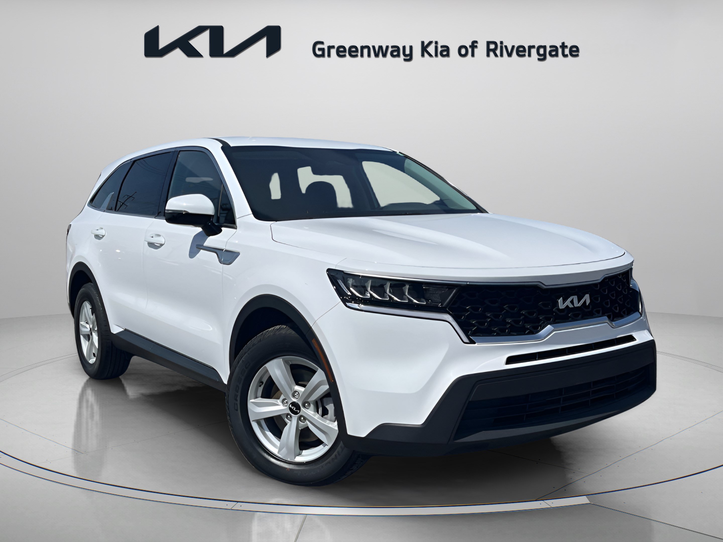 Used 2023 Glacial White Pearl Kia LX image 1