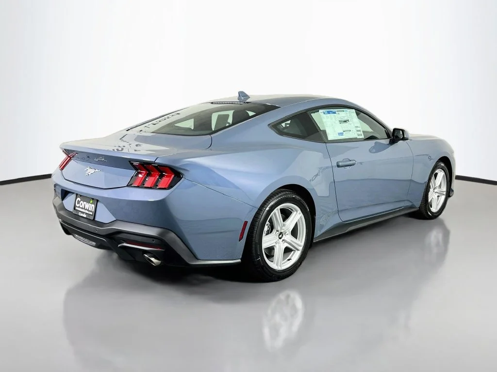 New 2026 Vapor Blue Metallic Ford EcoBoost image 14