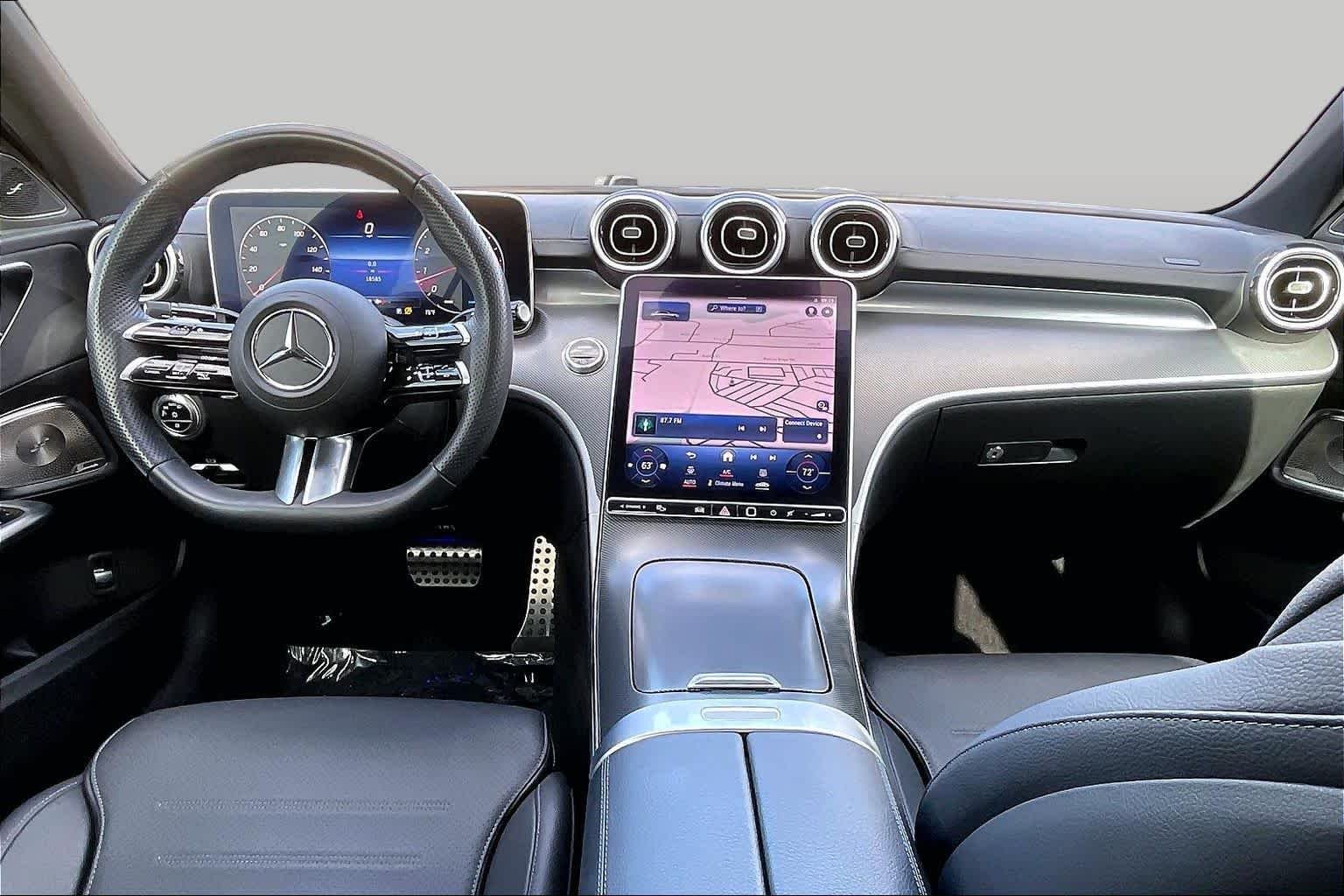 Certified Used 2024 Graphite Grey Metallic Mercedes-Benz C 300 image 14