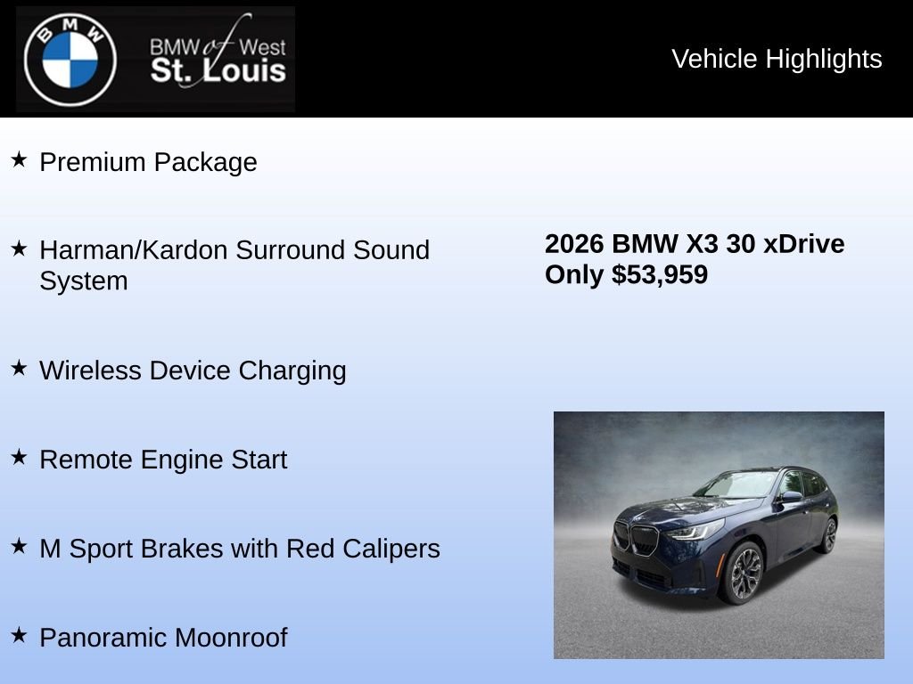 Used 2026 Blue BMW 30 xDrive image 15