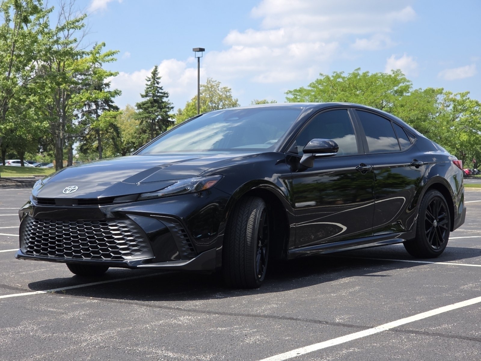 Used 2026 Midnight Black Metallic Toyota SE image 19