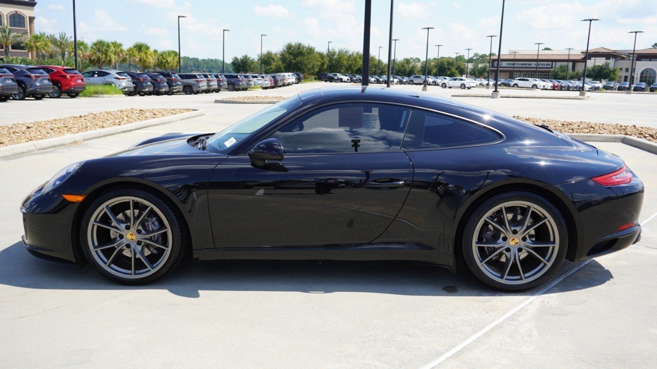 Used 2017 Black Porsche Carrera image 6