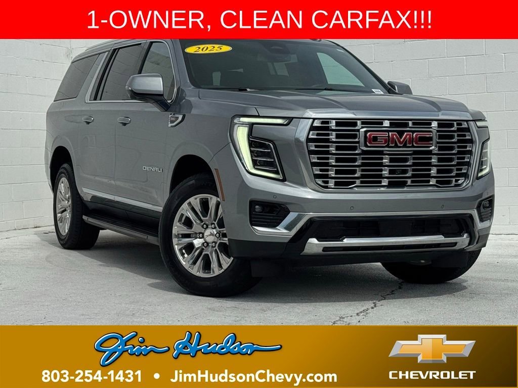 Sterling Metallic 2025 GMC Yukon XL Denali RWD SUV / Crossover 4X2