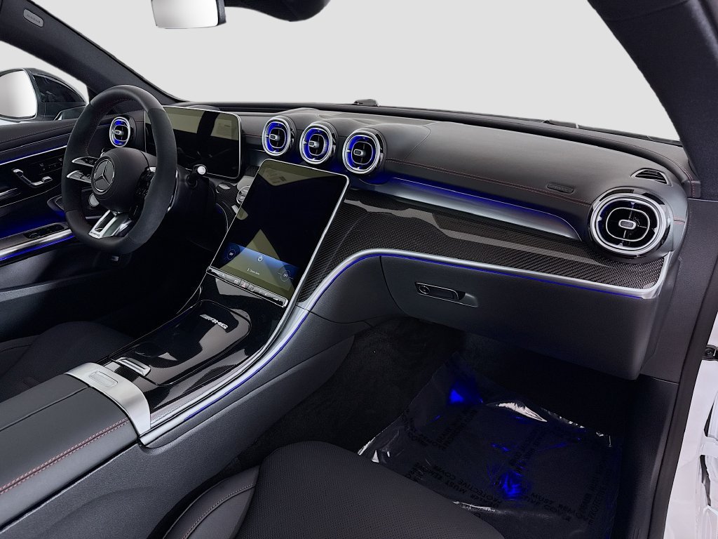 New 2026 MANUFAKTUR Moonlight White Metallic Mercedes-Benz AMG® CLE 53 4MATIC+ Coupe image 63
