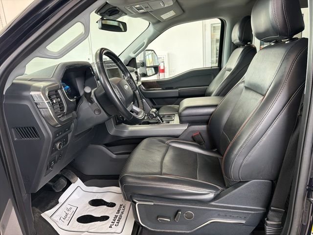 Used 2021 Antimatter Blue Metallic Ford Lariat image 18
