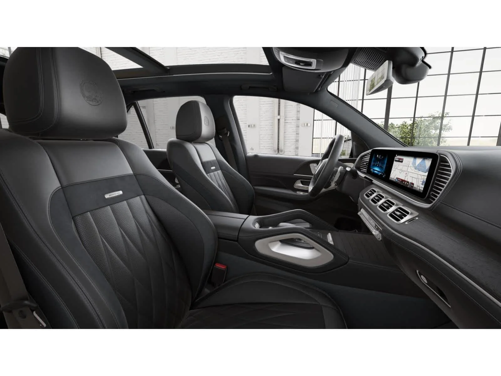 New 2026 Polar White Mercedes-Benz AMG® GLE 53 4MATIC+ SUV image 4