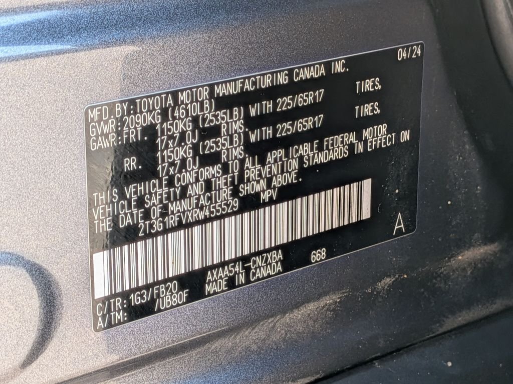 Used 2024 Gray Toyota LE image 32