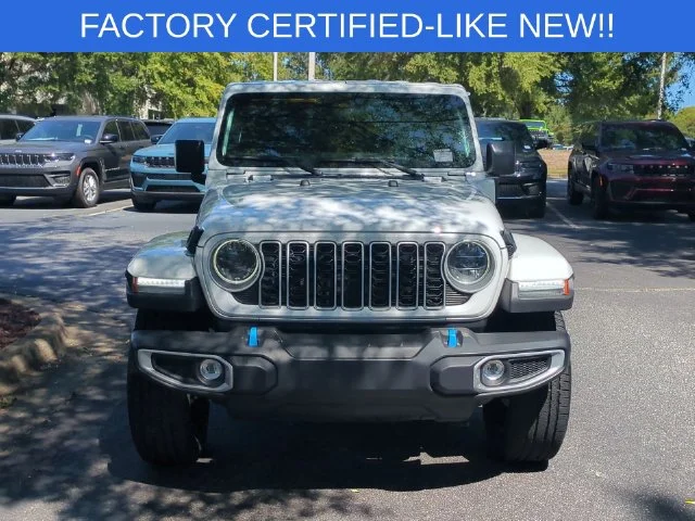 Used 2024 White Jeep Sahara 4xe image 8