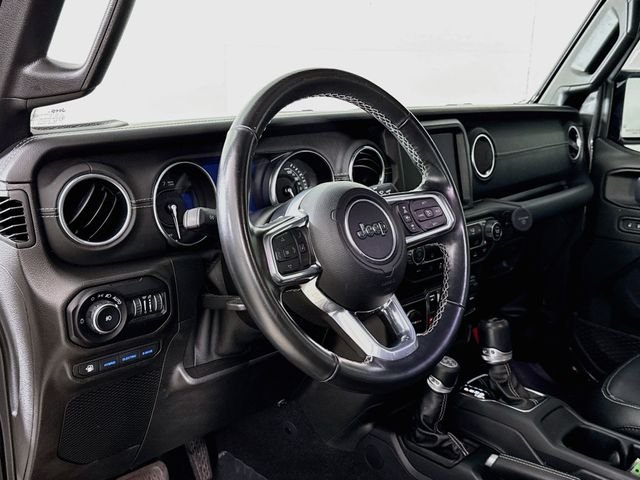 Used 2021 Gray Jeep Unlimited Sahara 4xe image 9