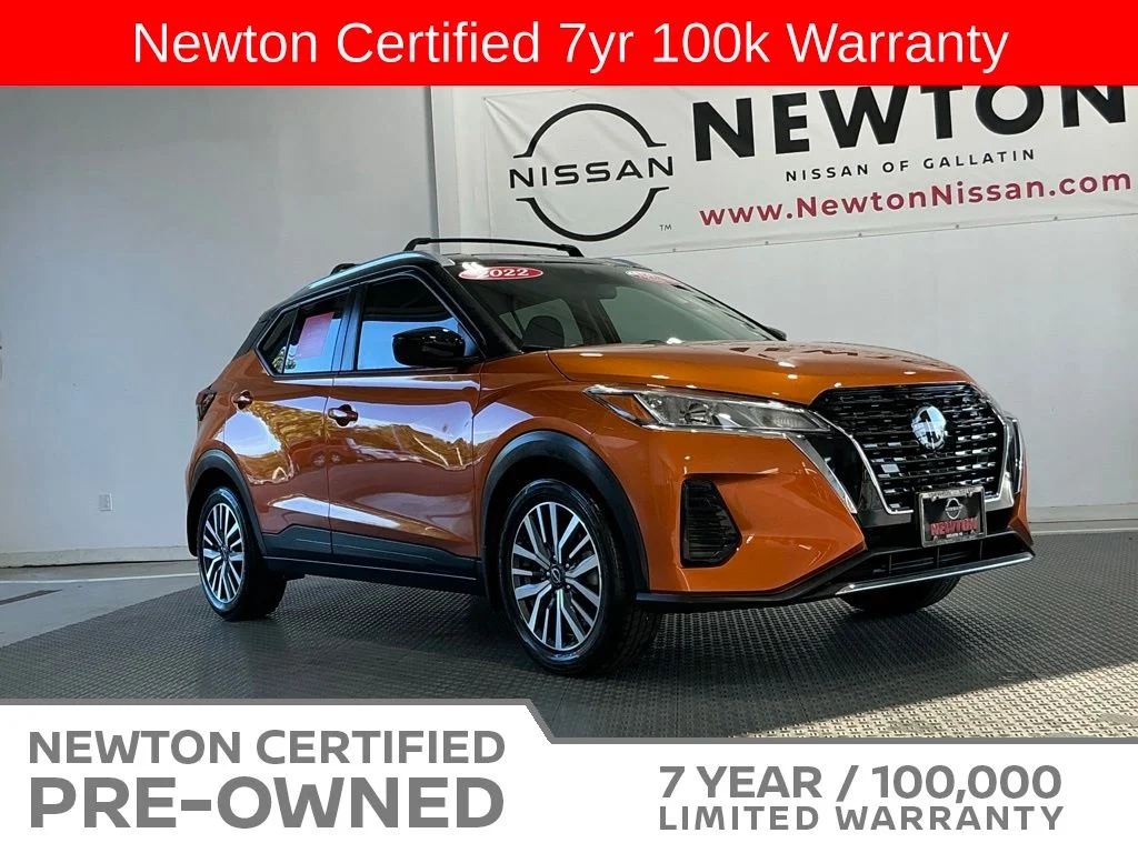 Certified Used 2022 Orange Metallic Nissan SV image 41