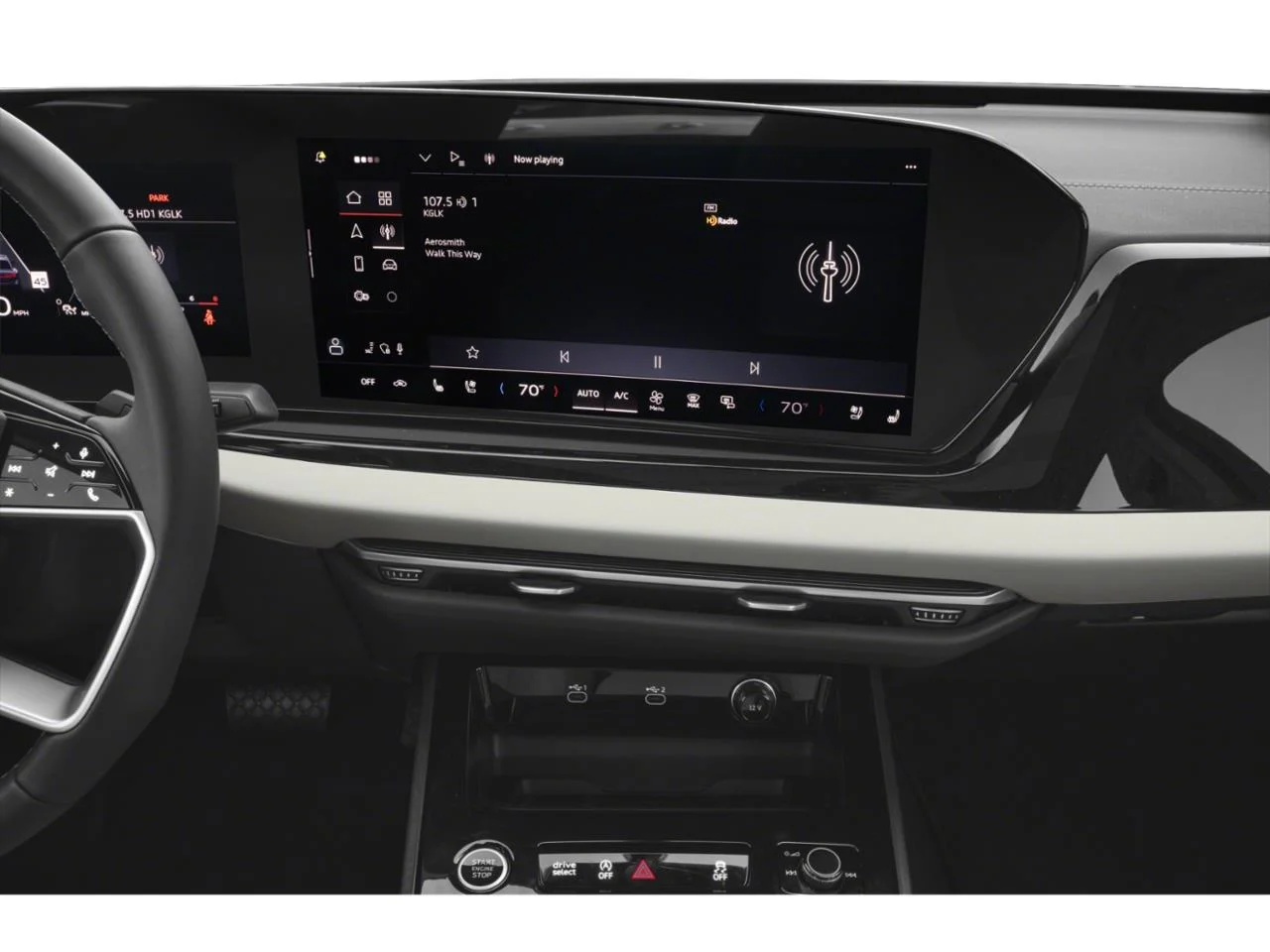 New 2026 Mythos Black Metallic Audi Premium Plus image 4