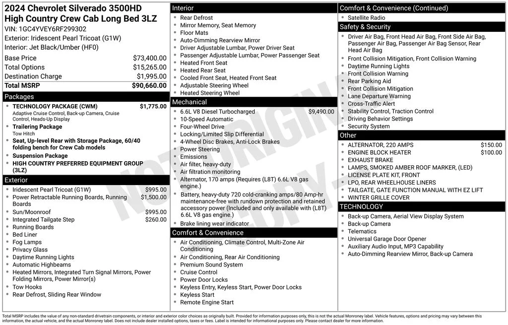 Used 2024 Beige Chevrolet High Country image 6