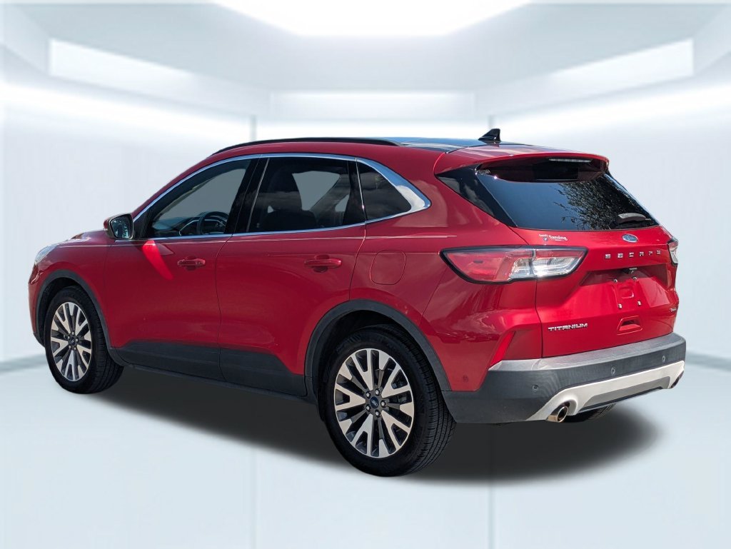 Used 2020 Red Ford Titanium image 3