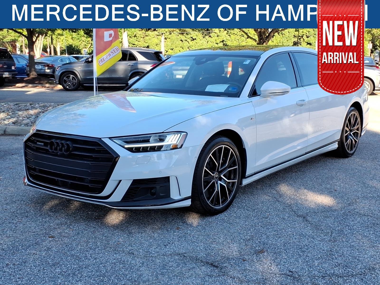 Used 2021 Glacier White Metallic Audi  image 1