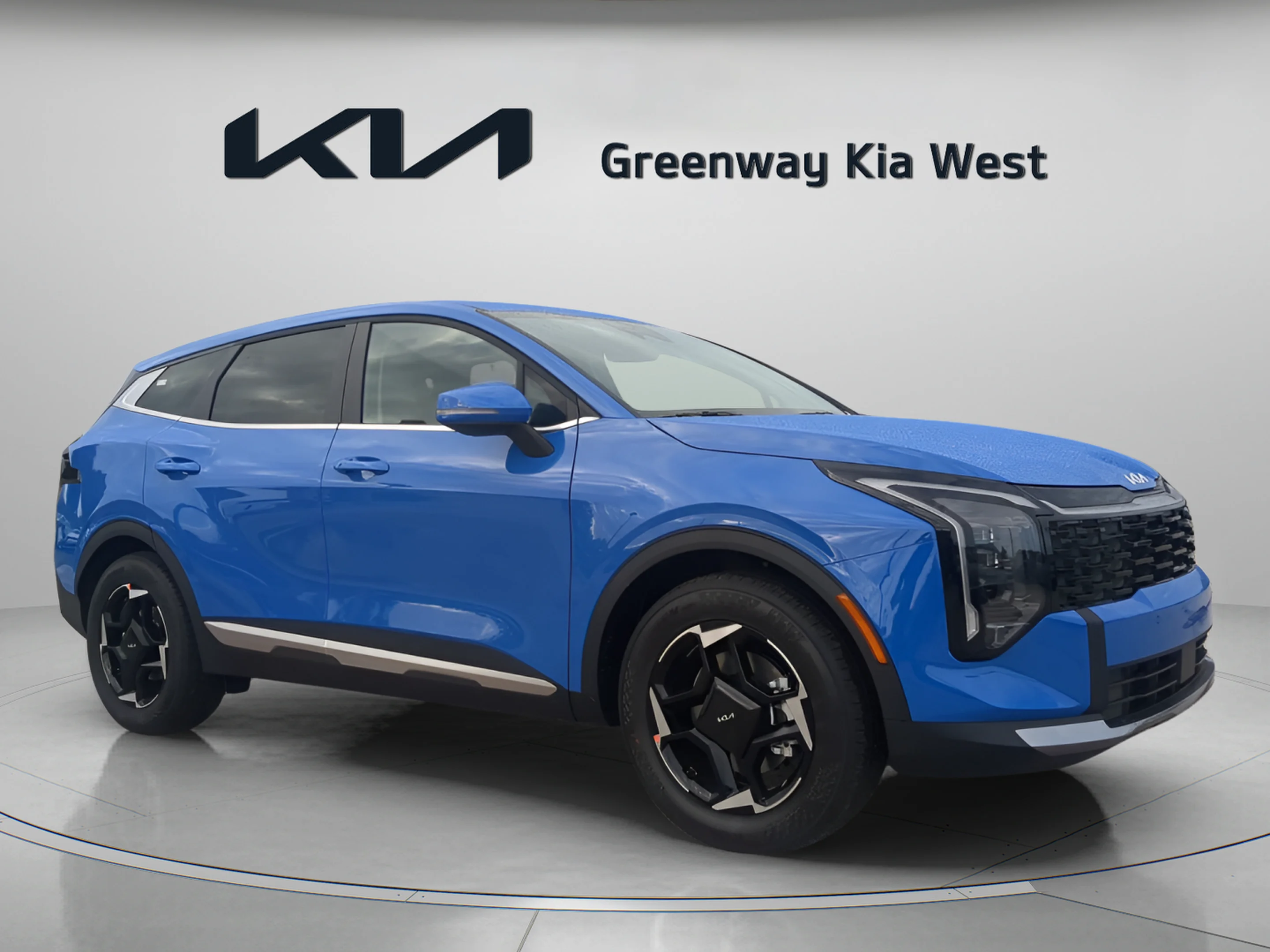 New 2026 Nebular Blue Kia EX image 2