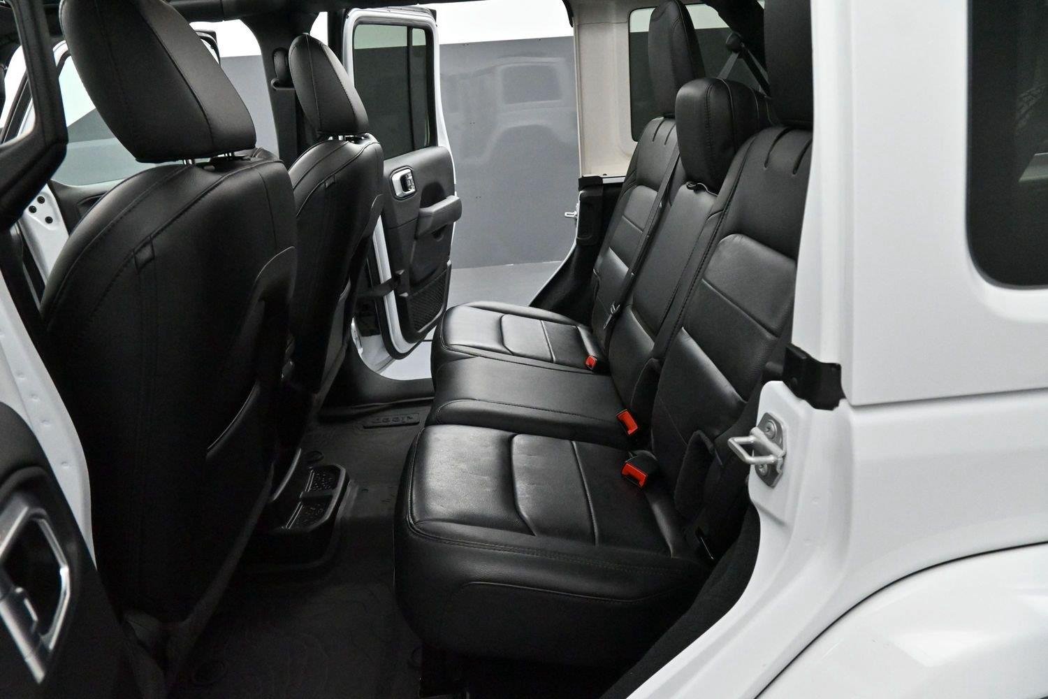 Used 2023 Bright White Clearcoat Jeep Sahara Altitude image 29