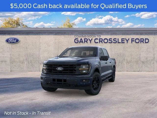New 2026 Antimatter Blue Metallic Ford XLT image 2