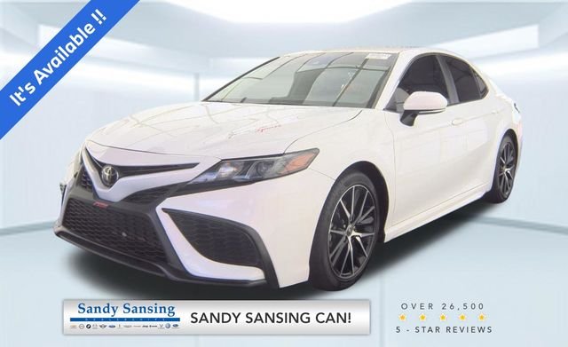 Used 2024 White Toyota SE image 1