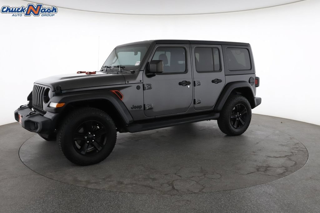 Used 2021 Gray Jeep Sport Altitude 4x4 image 6