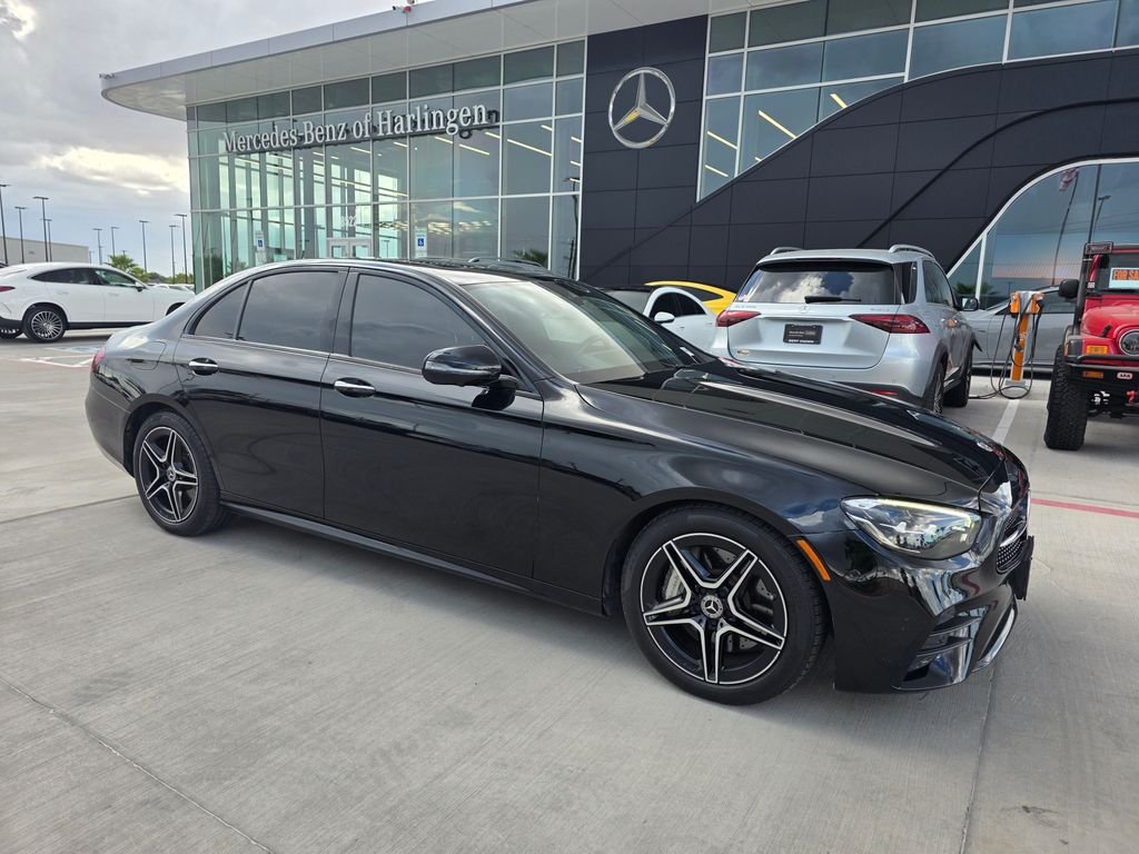 Used 2021 Black Mercedes-Benz E 350 image 1