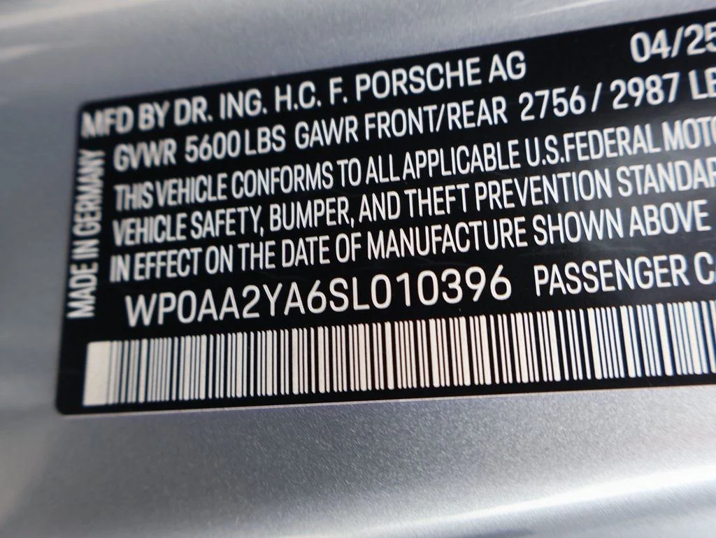Used 2025 Dolomite Silver Metallic Porsche 4 image 38