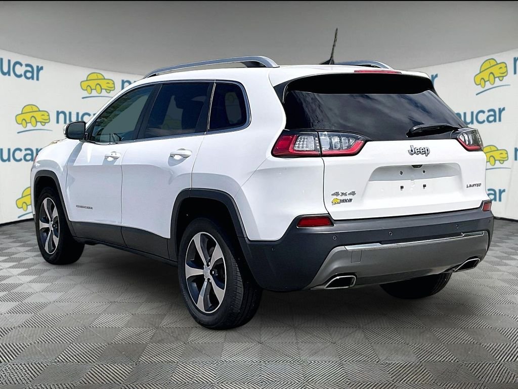 Used 2019 Bright White Clearcoat Jeep Limited image 4